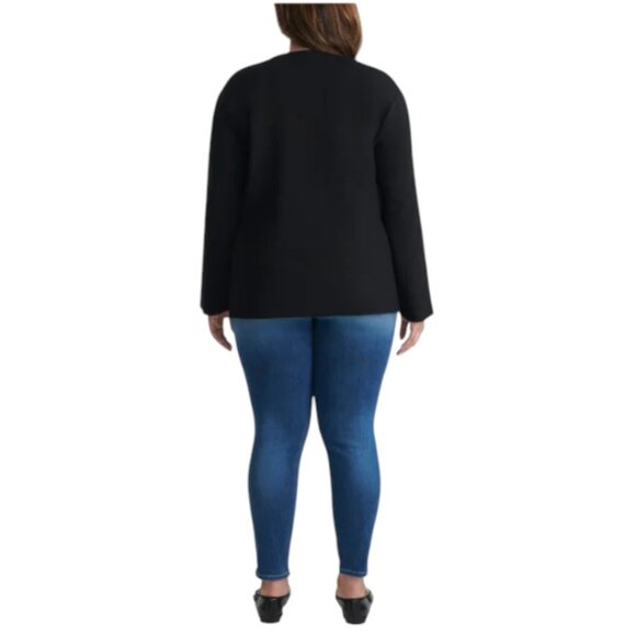 NEW Splendid Sweater Knit Top | Black - Picture 3 of 5